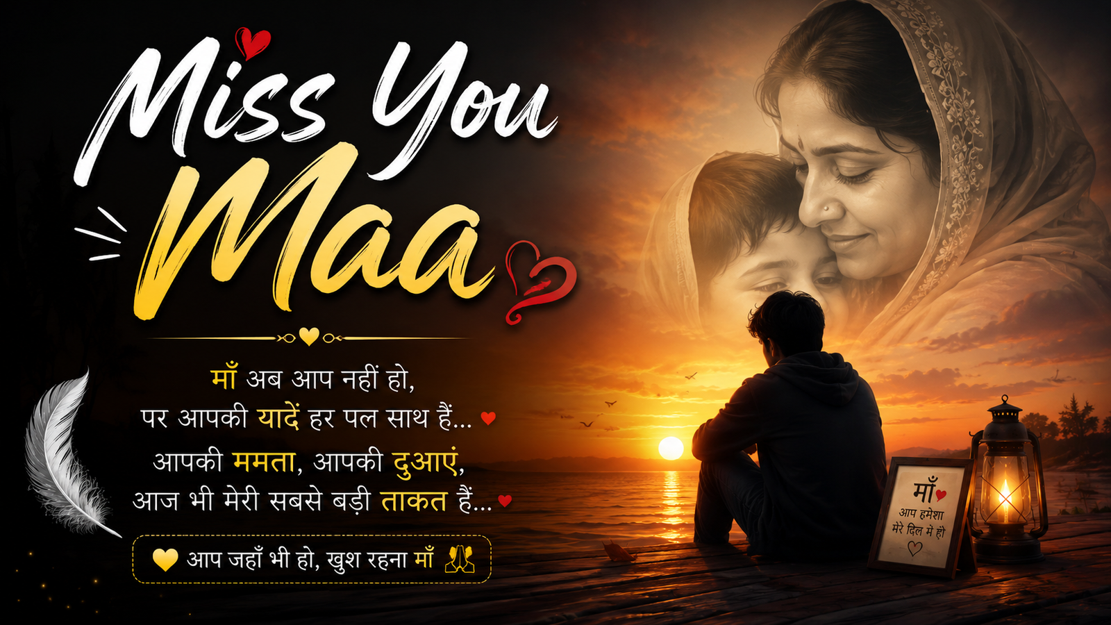 Miss You Maa Shayari